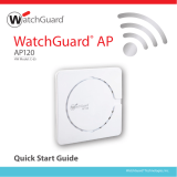 Watchguard AP120 Quick start guide