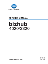 Konica Minolta Bizhub 3320 User manual