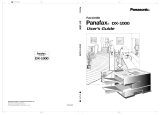 Panasonic DX1000 Operating instructions