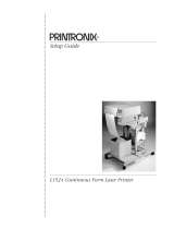 Printronix L1524 User manual