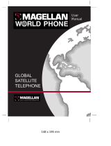 Magellan GLOBAL SATELLITE TELEPHONE User manual