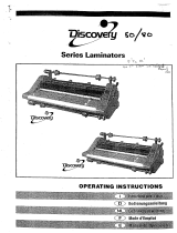 MyBinding GBC Discovery 80 Laminator User manual