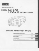 Eiki LC-SX2UA User manual