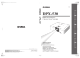 Yamaha DPX-530 Owner's manual