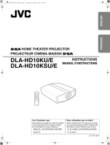 JVC Projector DLA-HD10KSU/E User manual