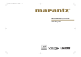 Marantz Projection Television VP-11S2 User manual