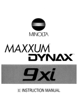 KONICA Dynax 9Xi User manual