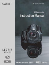 Canon HFM52 User manual