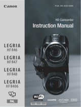 Canon LEGRIA HF R406 User manual