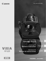 Canon Vixia HF-G20 User manual