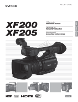 Canon XF-205 User guide