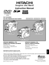 Hitachi DZ-GX20MA Owner's manual