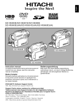 Hitachi DZ-HS300E User manual