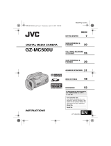 JVC GZ-MC500U Operating instructions