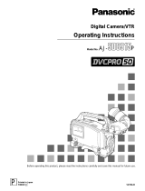 Panasonic AJ-SDC915 User manual
