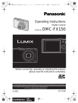 Panasonic DMC-FX150 User manual