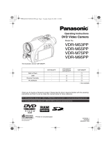 Panasonic VDRM53PP User manual