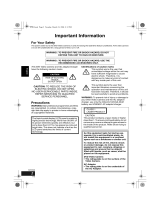 Panasonic VDRM50GC User manual