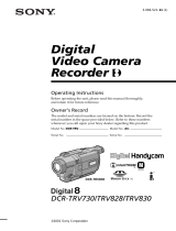 Sony DCR-TRV828 User manual
