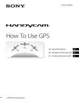 Sony HDR-TG5V Operating instructions