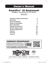 Tripp Lite SMX500RT1U UPS Owner's manual