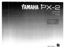 Yamaha PX-2 Owner's manual