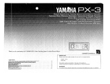 Yamaha PX-3 Owner's manual
