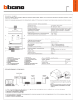 Bticino PM1AC Operating instructions