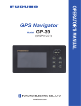 Furuno GP39 User manual