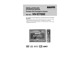 Sanyo NV-E7000 - Portable GPS And Mobile DVD Entertainment System Operating instructions