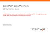 SonicWALL SonicWave 432o Quick start guide