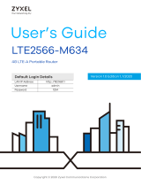 ZyXEL LTE2566-M634 User guide