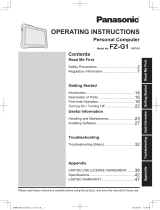 Panasonic FZ-G1 Operating instructions