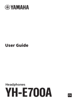 Yamaha YH-E700A User manual