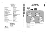 Hitachi DZ-GX3300E User manual