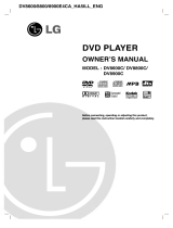 LG DV8600E4CA User manual