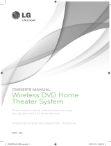 LG HT806THW Owner's manual