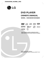 LG Electronics DGK585XB User manual