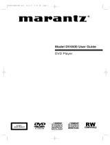 Marantz DV4610 User manual