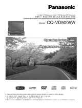 Panasonic CRT Television CQ-VD5005W User manual