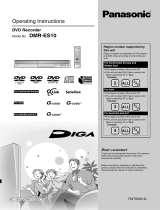 Panasonic Diga DMR-ES10 Operating instructions
