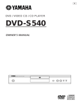 Yamaha S2700 Owner's manual
