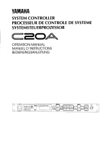 Yamaha C20A Owner's manual