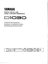 Yamaha D1030 Owner's manual