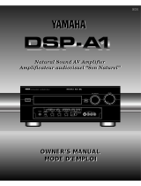Yamaha DSP-A1 User manual