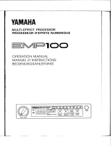 Yamaha EMP100 Owner's manual