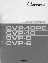 Yamaha Clavinova Owner's manual