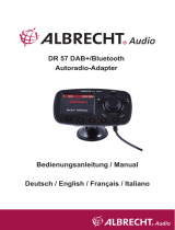 Albrecht DR 57 DAB+ Autoradio-Adapter Owner's manual