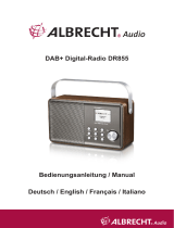 Albrecht DR 855 Digitalradio, DAB+/UKW Owner's manual