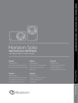Boston Acoustics Horizon Solo User manual